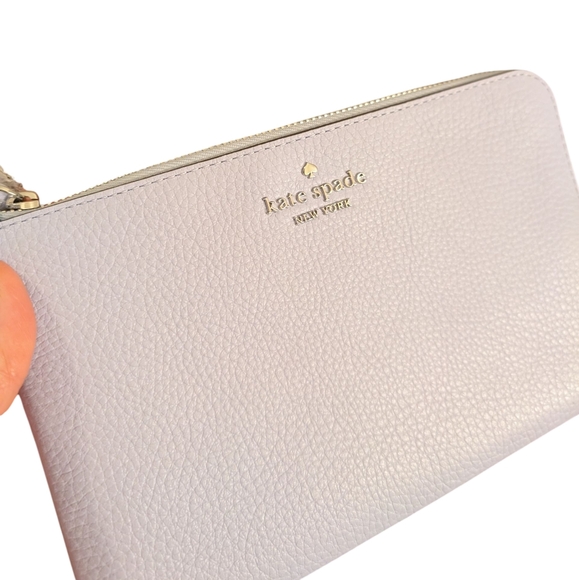 Kate Spade Medium L Zip Wristlet In Serenity - Picture 7 of 7